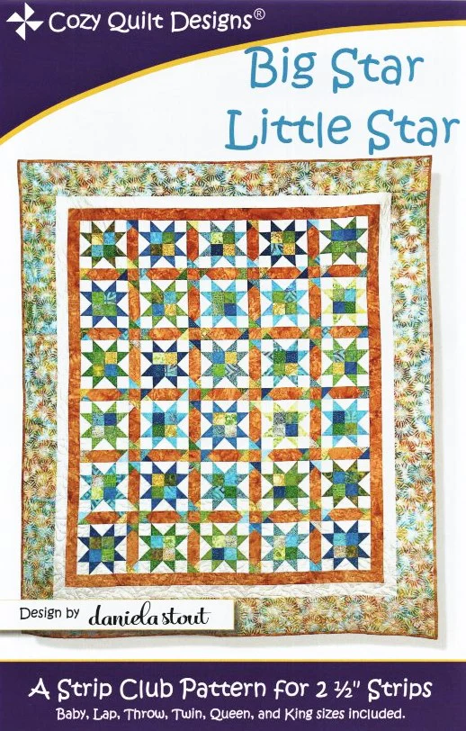 BIG STAR LITTLE STAR - Cozy Quilt Designs Pattern