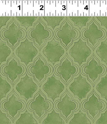 Clothworks Hummingbird Days Y4731 24 Olive Damask By The Yard