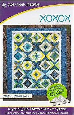 XOXOX - Cozy Quilt Designs Pattern