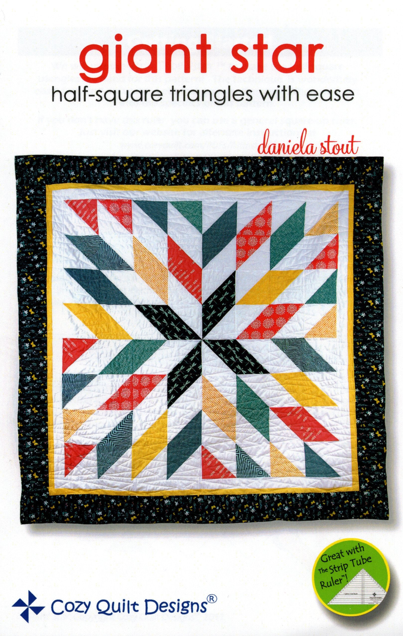 GIANT STAR - Cozy Quilt Designs Pattern