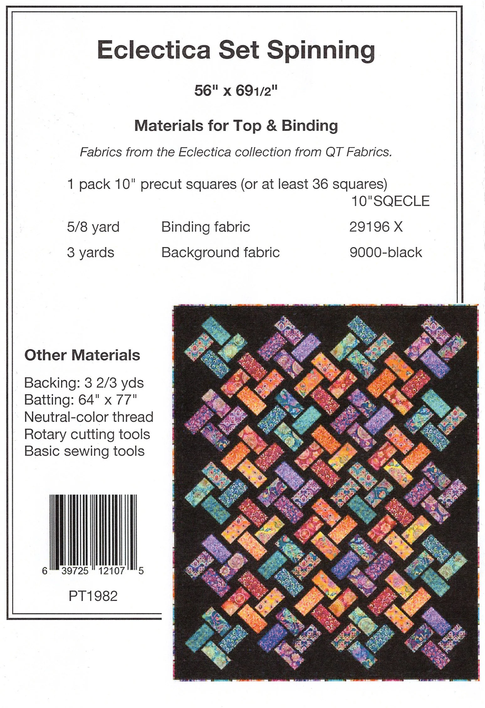 ECLECTICA SET SPINNING - Pine Tree Country Quilts Pattern - Image 2
