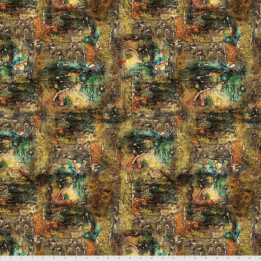 Free Spirit Abandoned PWTH137 Multi Dropcloth By The Yard