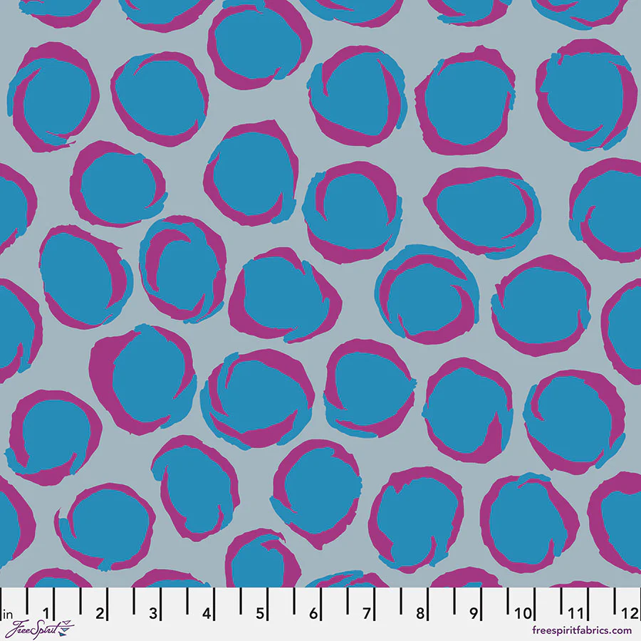 Free Spirit Kaffe Fassett Collective PWBM102 Grey Twist By The Yard