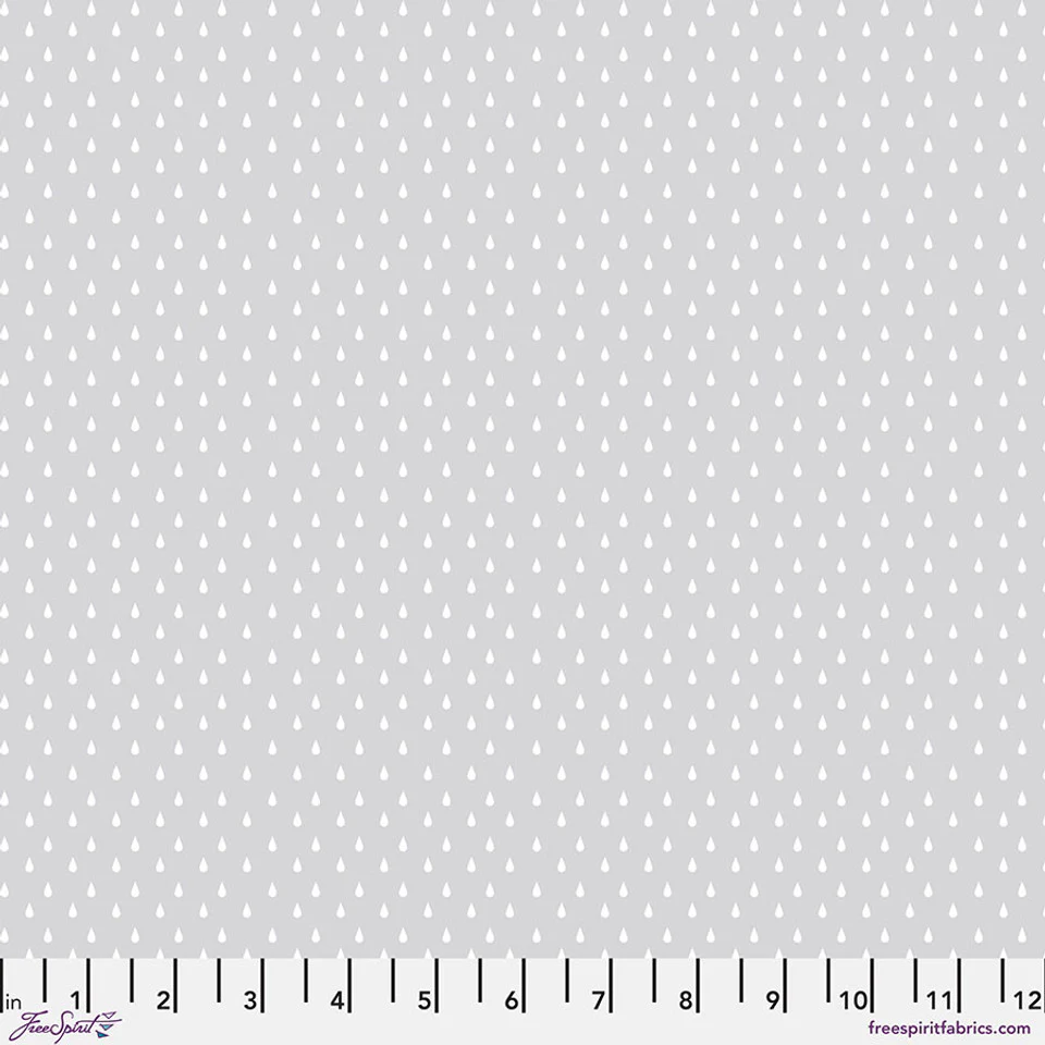 Free Spirit Tula's True Colors PWTP252 Whisper Ghost Droplettes By The Yard