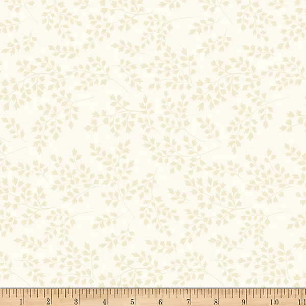 Hoffman Bali Batik X2619 265 Oyster Winter Leaf By The Yard