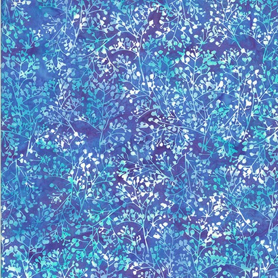 Hoffman Batik T2432 229 Wisteria Branches By The Yard