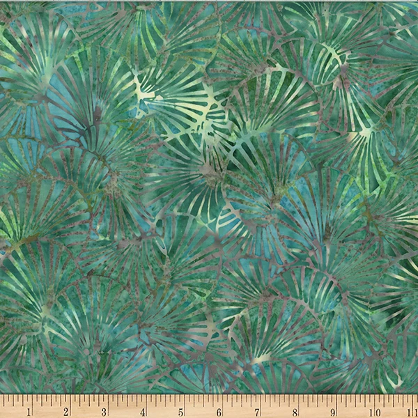 Hoffman Batik W2565 546 Seashell Scallop By The Yard