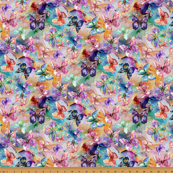 Hoffman Spectrum Print Flourish X5630 130 Multi By The Yard
