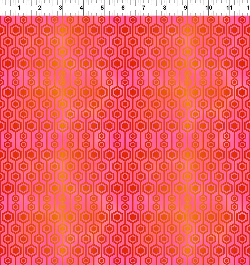 In The Beginning PAWsitivity 8PAW 1 Red Hex By The Yard