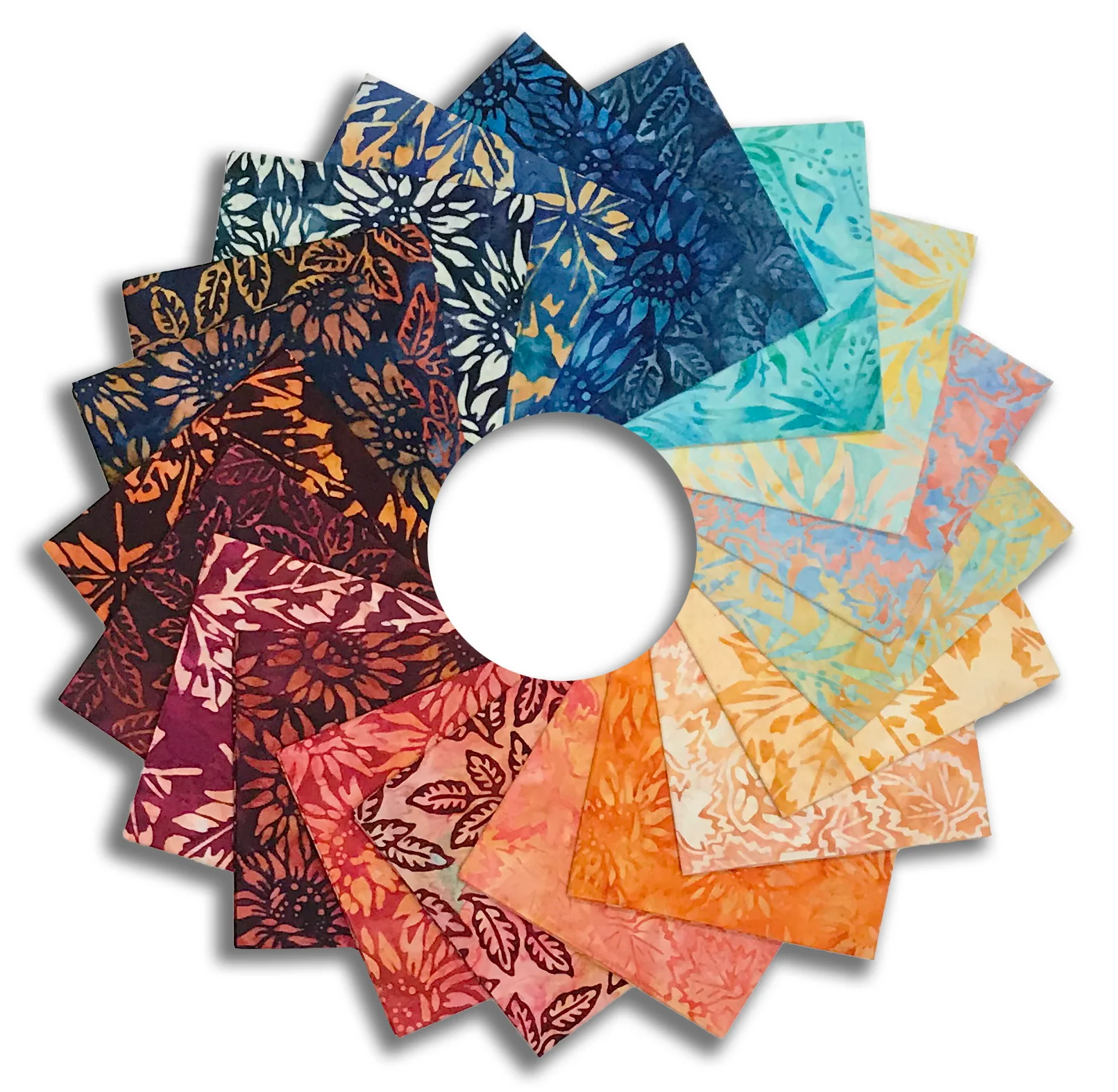 Kaufman Artisan Batiks Pre-Cut 20 Piece Fat Quarters  2196 20 - Fall Splendor - Image 2