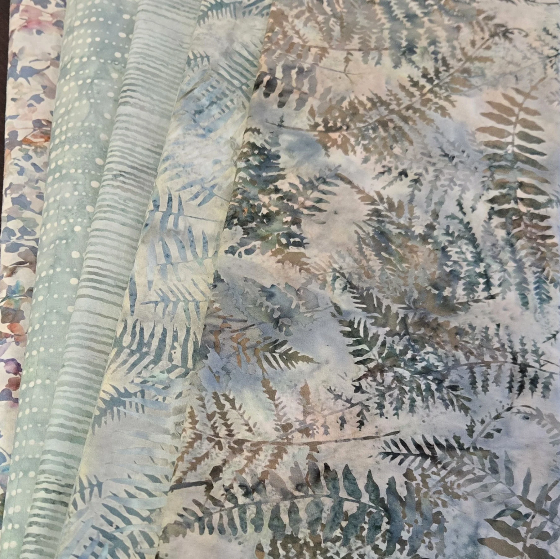 Matt's Mystery Bundles -  4.59 yards - Batiks #15 - Remnants