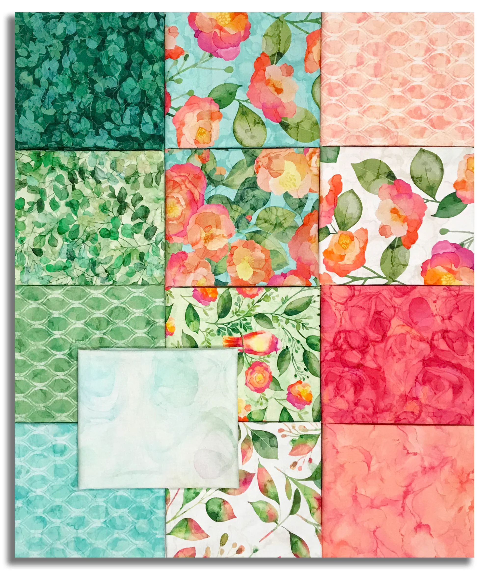 Matt's Northcott Digital Pre-Cut 13 Piece Fat Quarter Bundle - Veranda - Image 2
