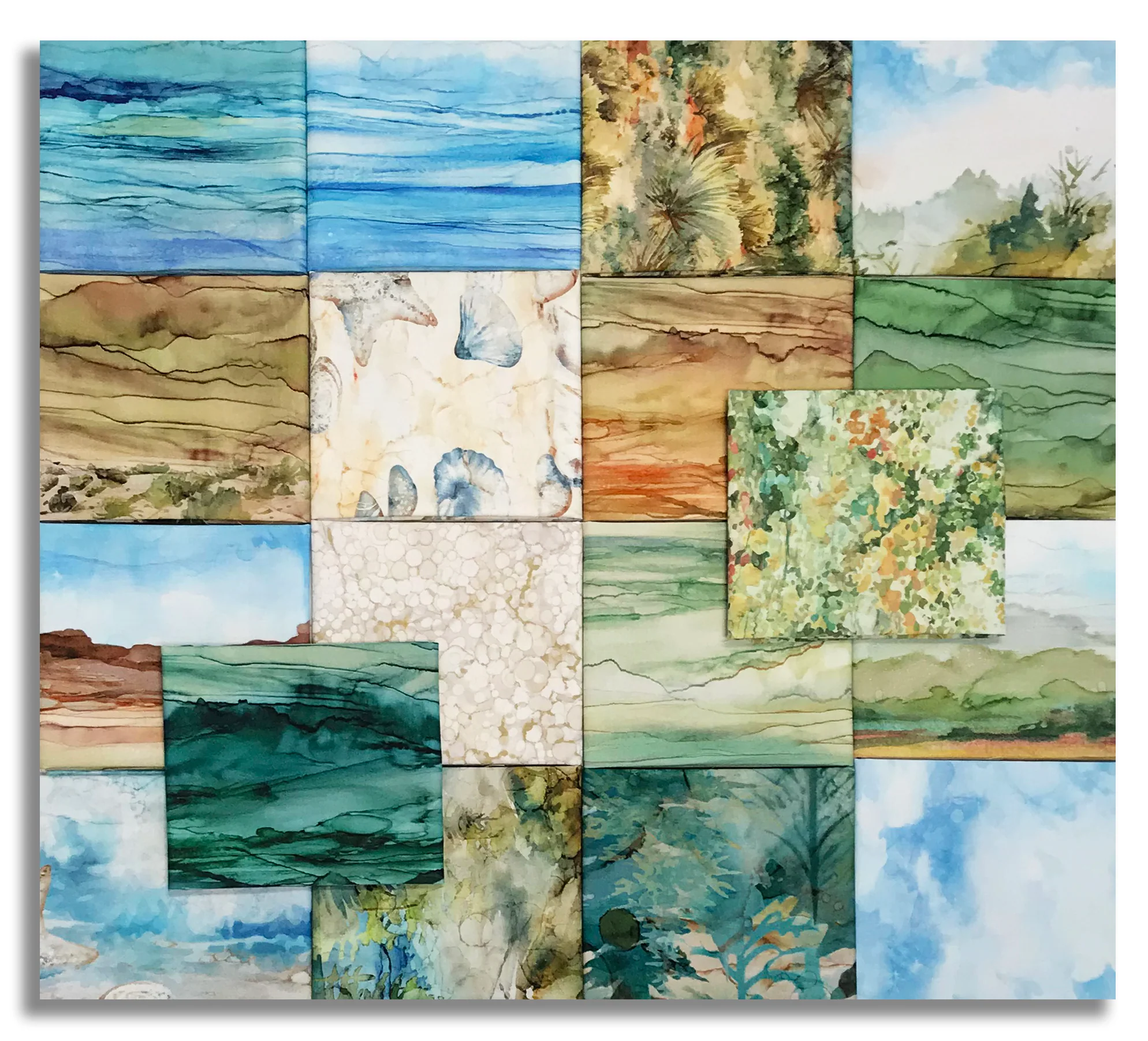 Matt's Northcott Digital Pre-Cut 18 Piece Fat Quarter Bundle - The Great Outdoors - Image 2