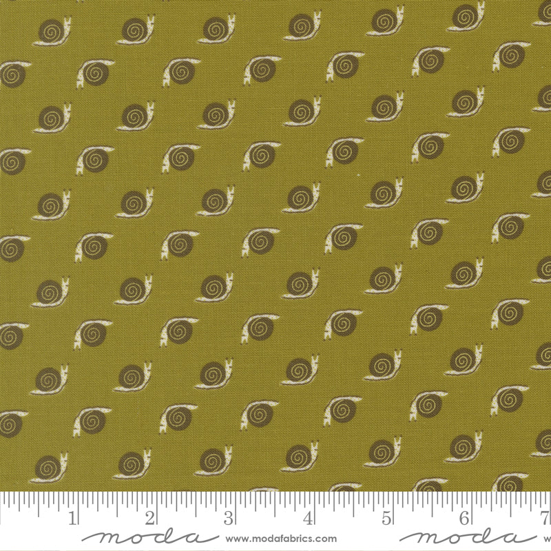 Moda Night Owl 48427 16 Fern Snails By The Yard
