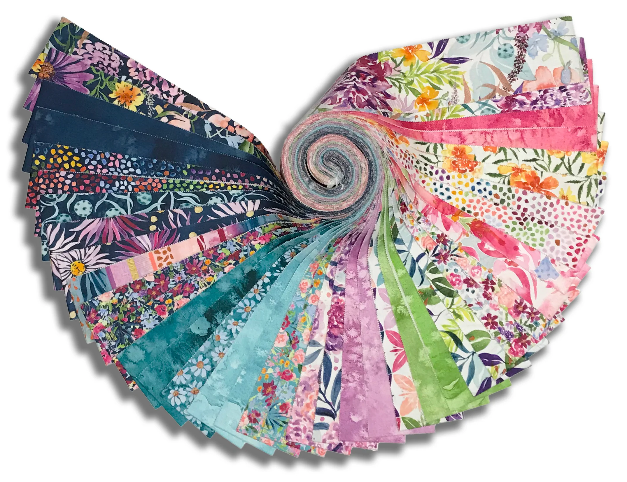 Moda Pre-Cut 40 Piece 2 1/2" Strips Jelly Roll - Soulstice