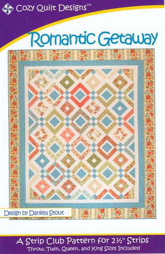 ROMANTIC GETAWAY - Cozy Quilt Designs Pattern DIGITAL DOWNLOAD
